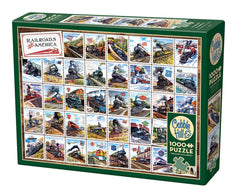 Puzzle 1000 Kolej w Stanach Zjednoczonych 112628