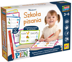 Lisciani Montessori Pen Szkoła pisania z 18 tabliczkami 304-PL97081