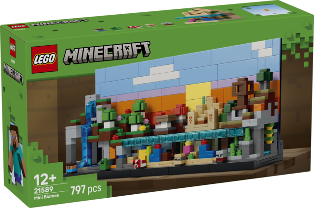 LEGO Minecraft Minibiomy 21589