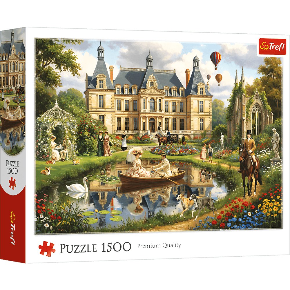 Puzzle 1500 Pałac nad wodą 26219