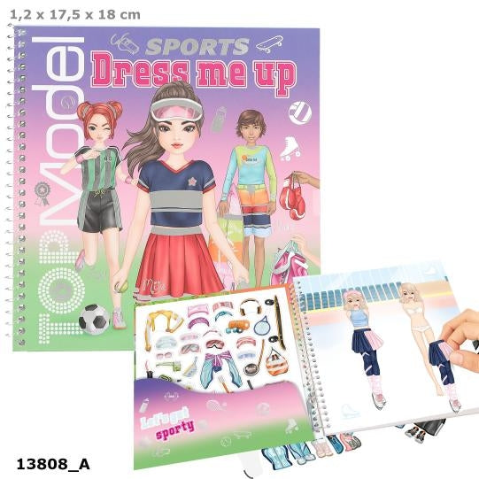 Zestaw Dress Me Up Top Model Sport 13808A