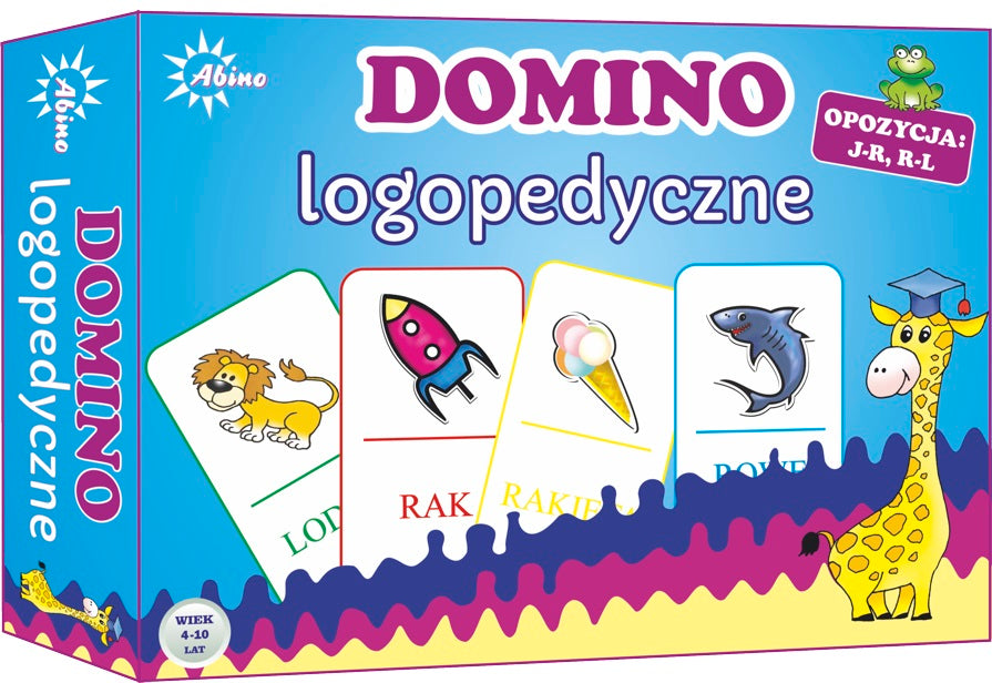 Gra Domino logopedyczne  J-R  R-L