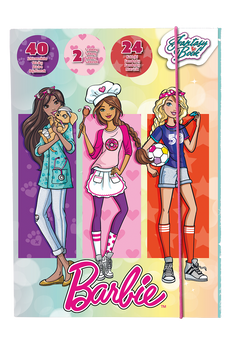 Szkicownik Barbie kariera 2 szablony