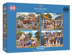Puzzle 4x500 Ewakuacja i szczęśliwy powrót 110259