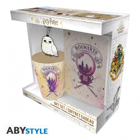 Zestaw Harry Potter kubek + Notes + Breloczek