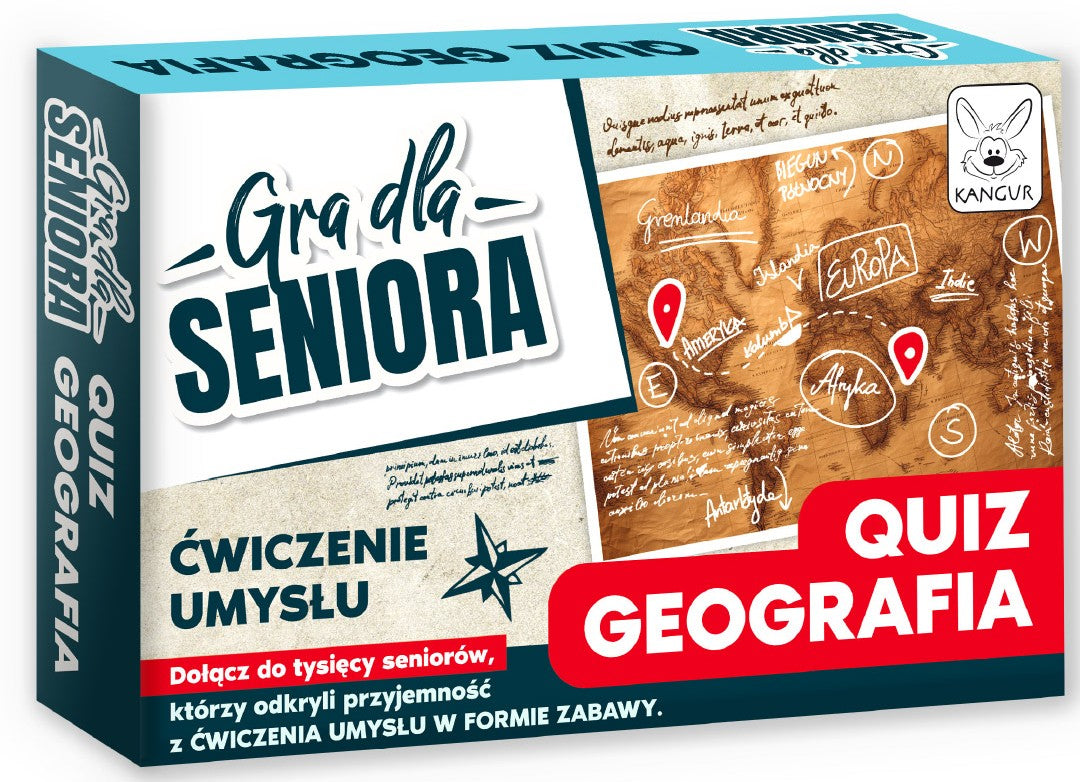 Gra dla Seniora Quiz Geografia