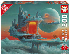Puzzle 500 Planeta ognia i lodu 113455
