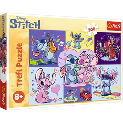 Puzzle 300 Zakręcony Stitch 23033