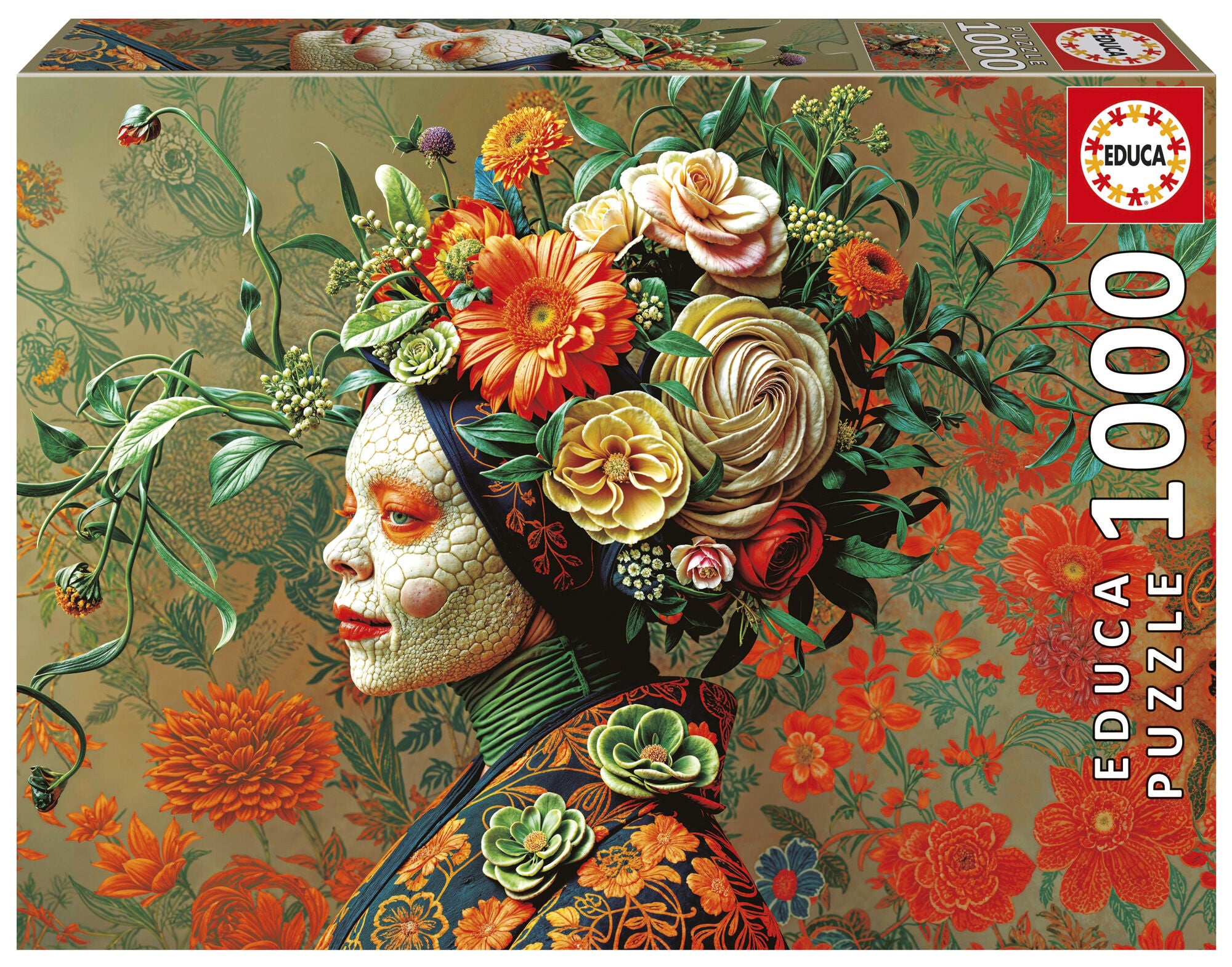 Puzzle 1000 Królowa jaszczurek 113446