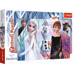 Puzzle 100 Zaczarowana Kraina Frozen 2 16418