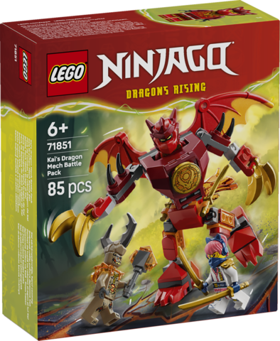 LEGO Ninjago Smok-mech Kaia zestaw bitewny 71851