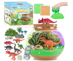 Terrarium Świecące z Dinozaurami Kreatywny Zestaw Edukacyjny