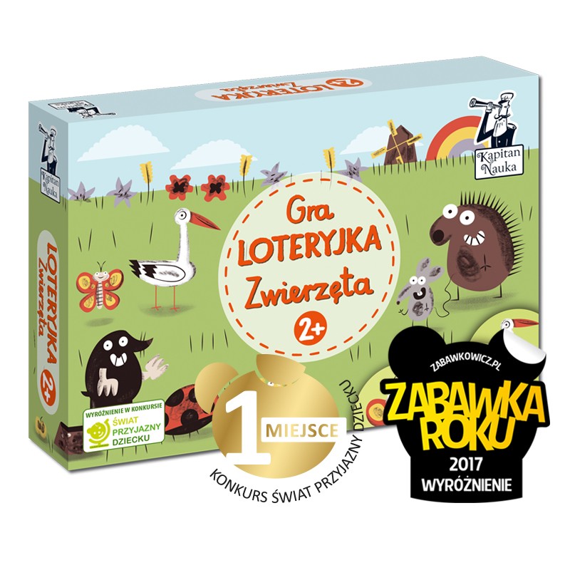 Gra Loteryjka zwierzęta Kapitan Nauka