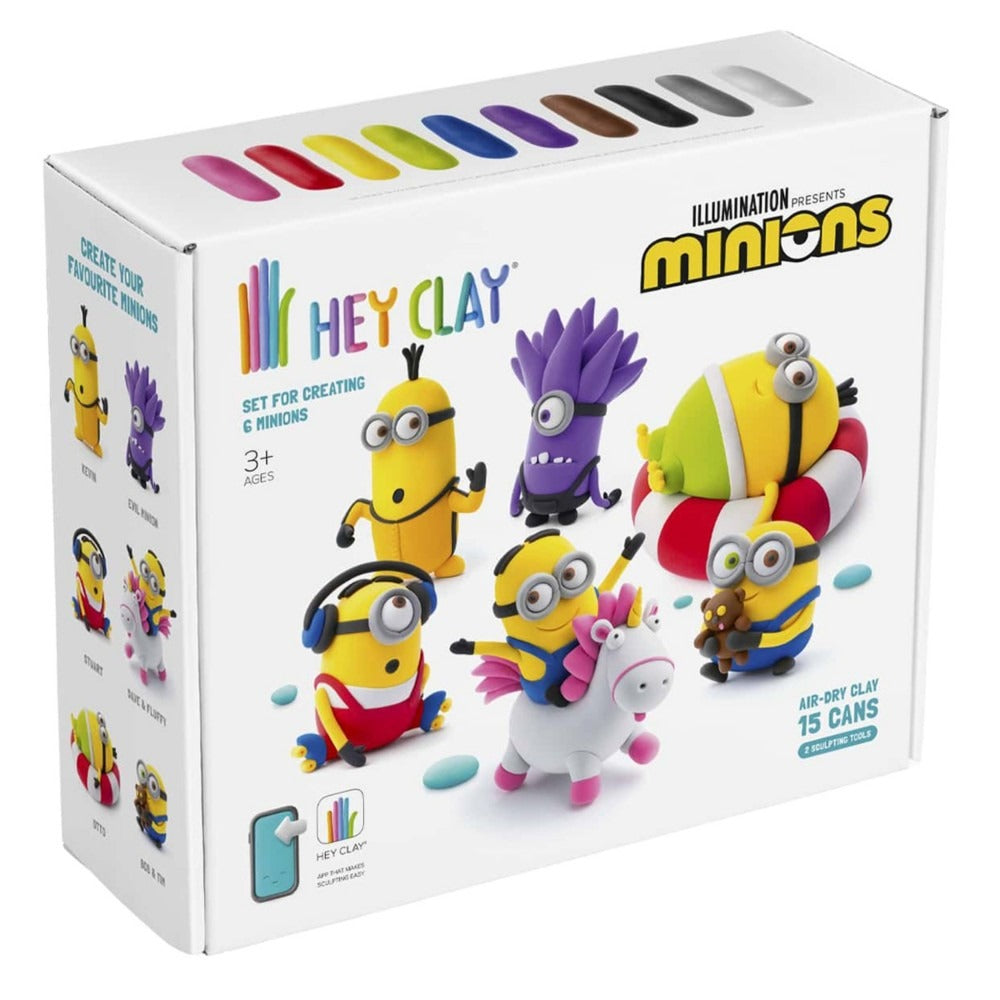 Masa plastyczna Hey Clay Minionki HCL15026