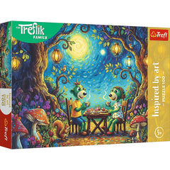 Puzzle 100 Rodzina Treflików  Spotkanie w kawiarni 16561