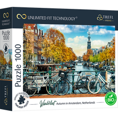 Puzzle 1000 UFT Autumn in Amsterdam Netherlands 10702