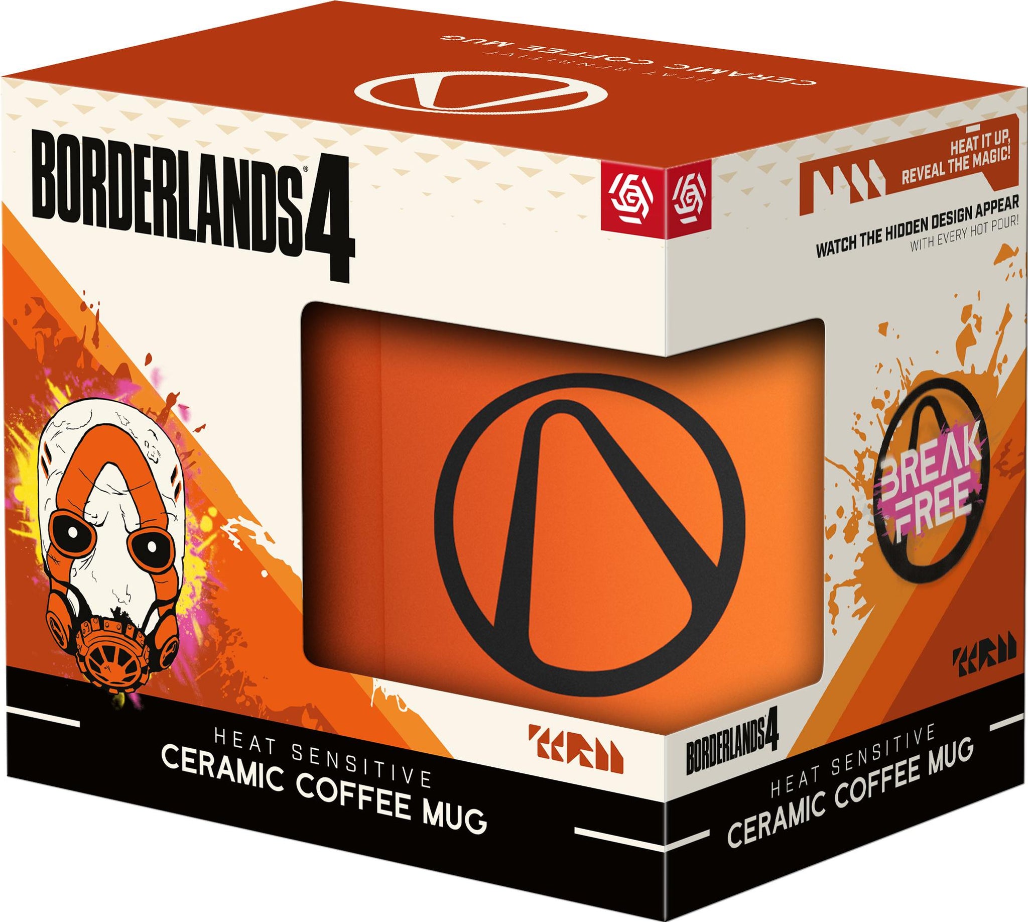 Kubek 450ml termoaktywny Borderlands 4 Hunters Icon