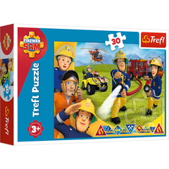 Puzzle 30 Gotowi by pomagać Strażak Sam 18244