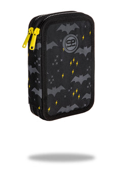 Piórnik 2-komorowy z wyposażeniem Coolpack jumper 3 dark night SK