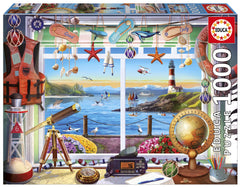 Puzzle 1000 Pokój z widokiem na morze 113410