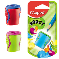 Temperówka Maped Boogy z pojemnikiem i jednym otworem 1szt.mix