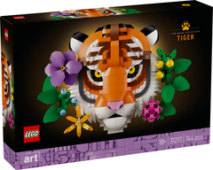 LEGO Art Kolekcja zwierząt Tygrys 31217