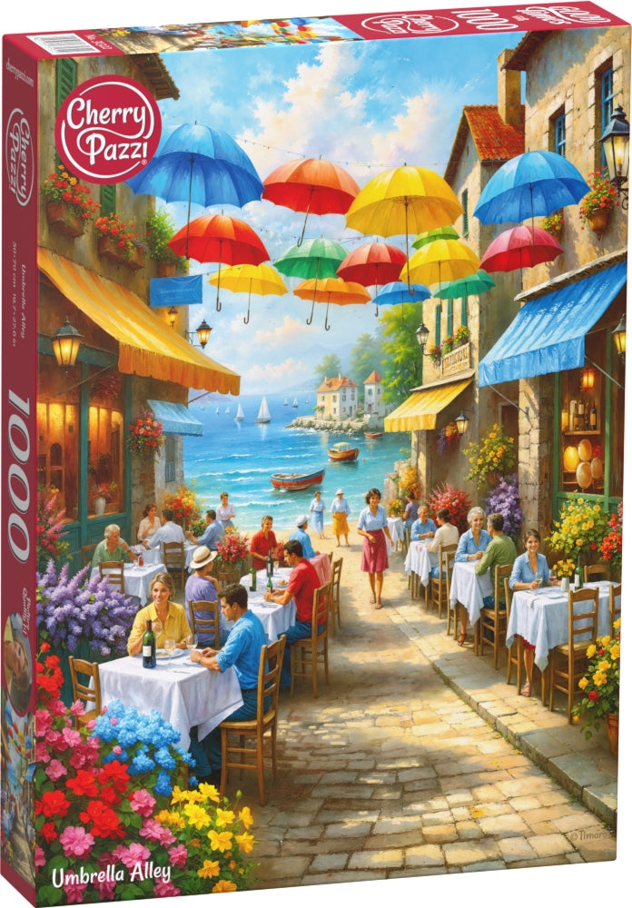 Puzzle 1000 CherryPazzi Umbrella Alley  31322