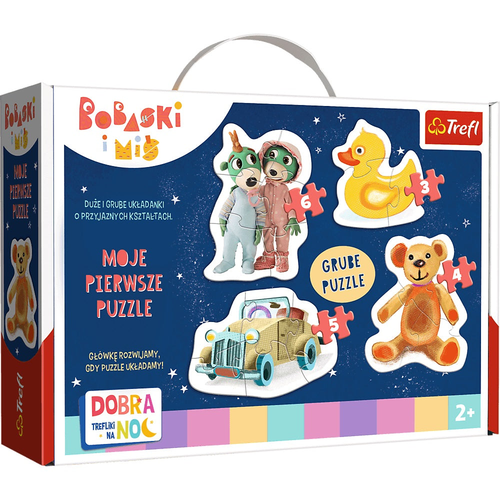 Puzzle baby classic Urocze bobaski dobranoc Trefliki na noc 36095