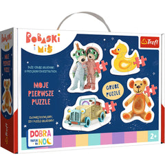 Puzzle baby classic Urocze bobaski dobranoc Trefliki na noc 36095