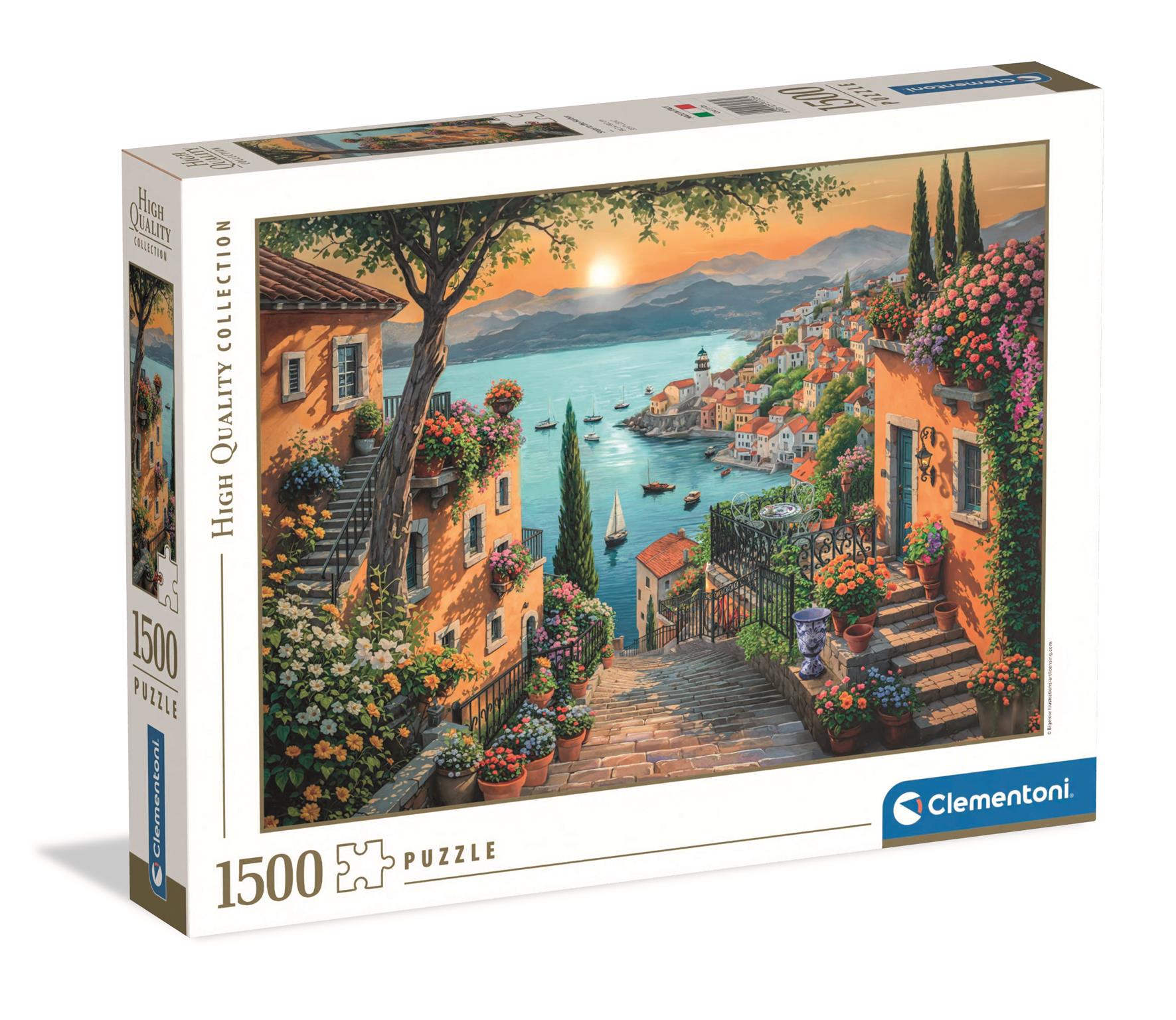 Puzzle 1500 HQ Steps to the Harbor