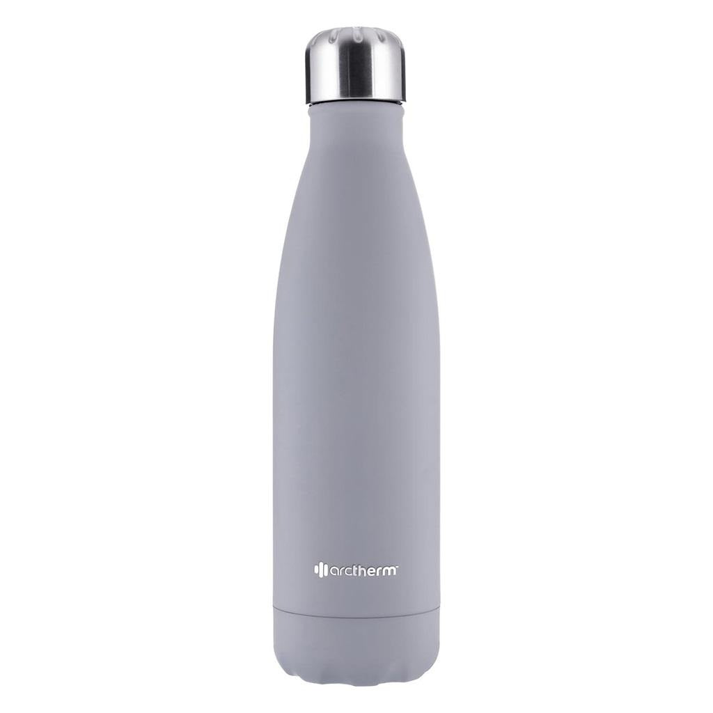 Butelka termiczna szary gumowy 500ml