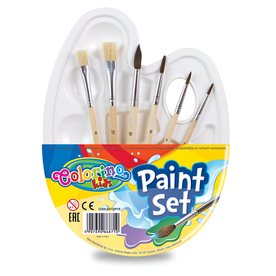 Zestaw do malowania Colorino Kids paletka