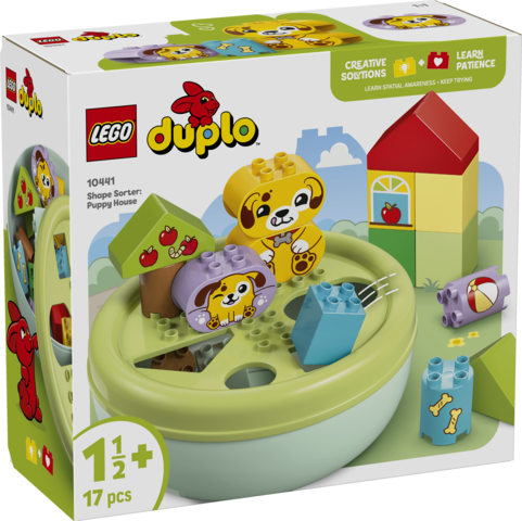 LEGO Duplo My First sorter kształtów Dom Szczeniaczków 10441