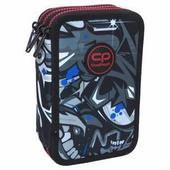 Piórnik 3-komorowy z wyposażeniem Coolpack Jumper 3 street art