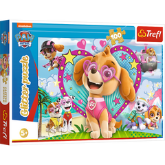 Puzzle 100 w blasku nieba Psi Patrol 14818