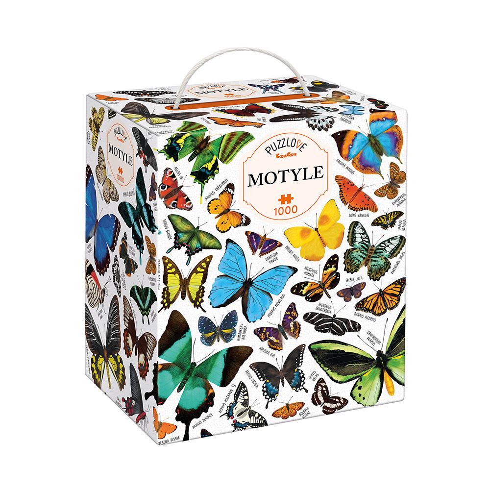 Puzzle 1000 Puzzlove Motyle CzuCzu