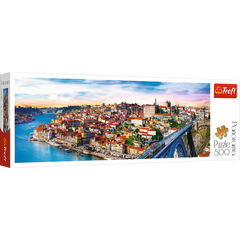 Puzzle 500 panoramiczne Porto Portugalia 29502