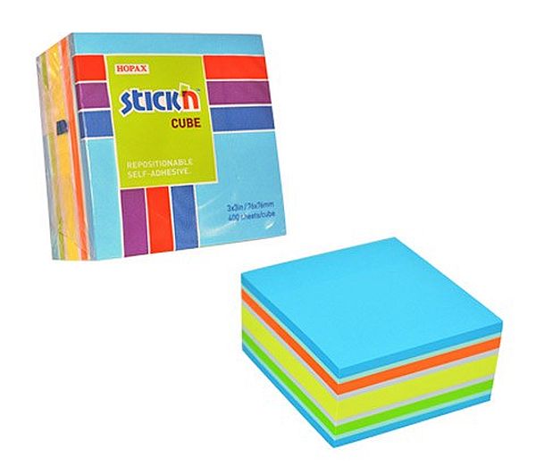 Notes samoprzylepny 51x51mm kostka mix kolorów Maped 250 kartek