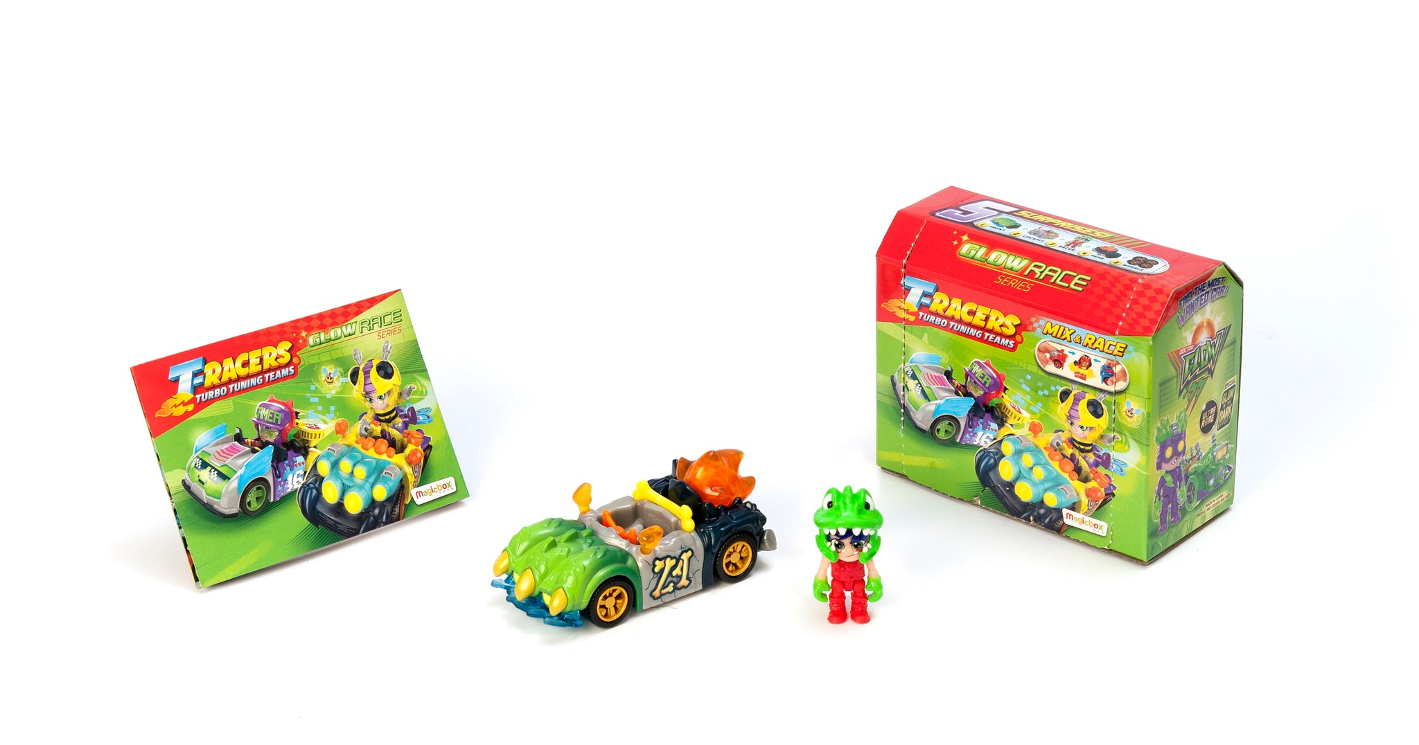 T-Racers Turbo Wheel Seria IV Glow Race