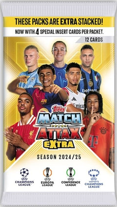 Match Attax Extra 2024/25 saszetki z kartami 1szt.mix