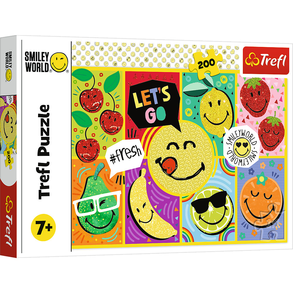 Puzzle 200 Wesoły Smiley 13297