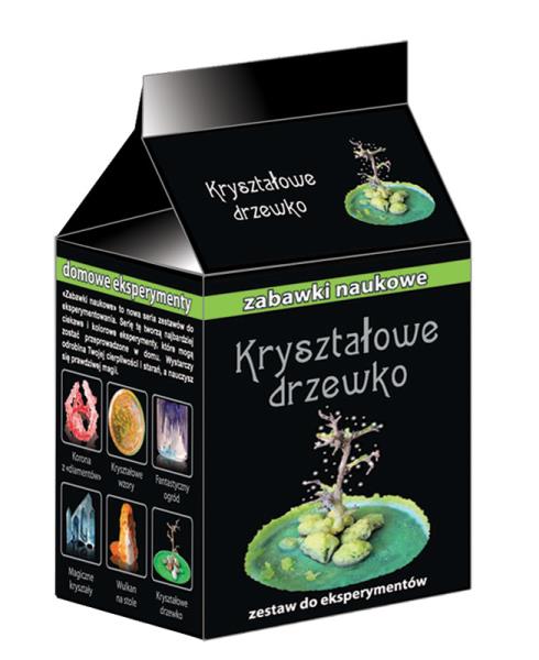 Hodowla kryształów kryształowe drzewko