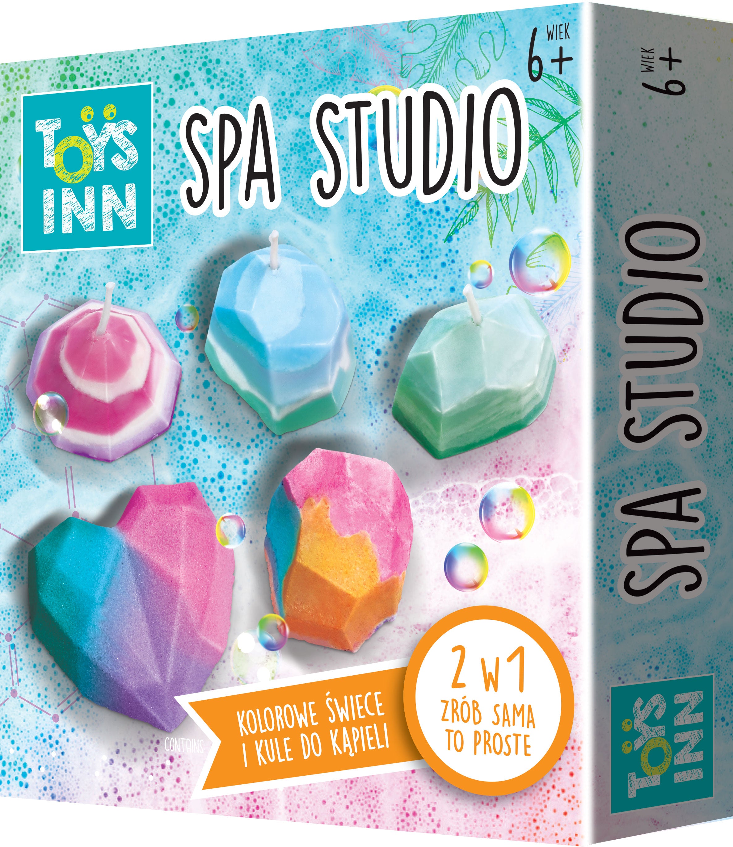 Spa studio diamond świece i kule do kąpieli ToysInn
