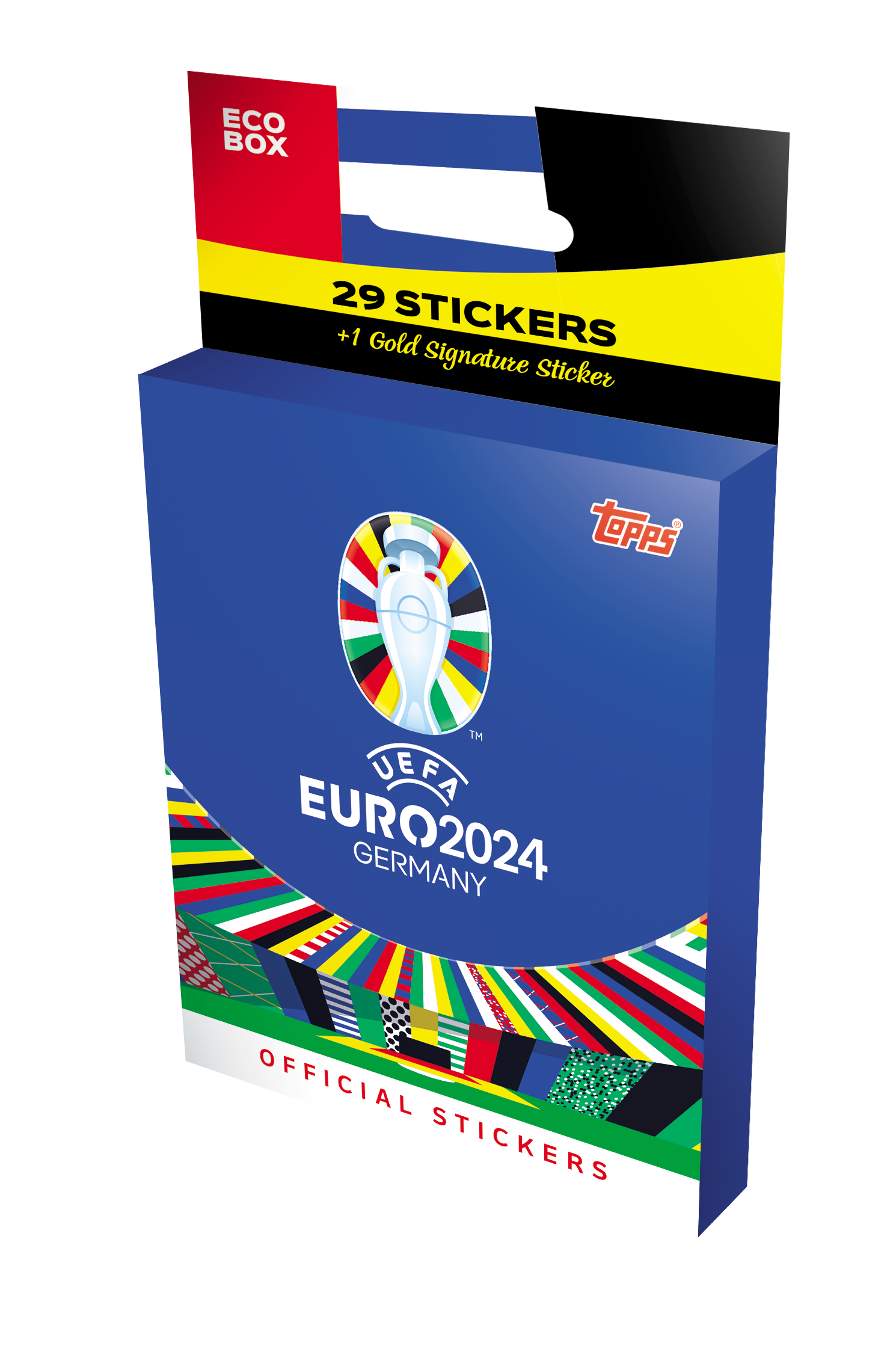 Euro 2024 Topps Stickers Eco Box 1 szt. mix