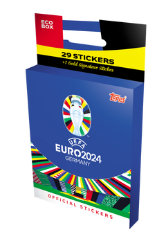 Euro 2024 Topps Stickers Eco Box 1 szt. mix