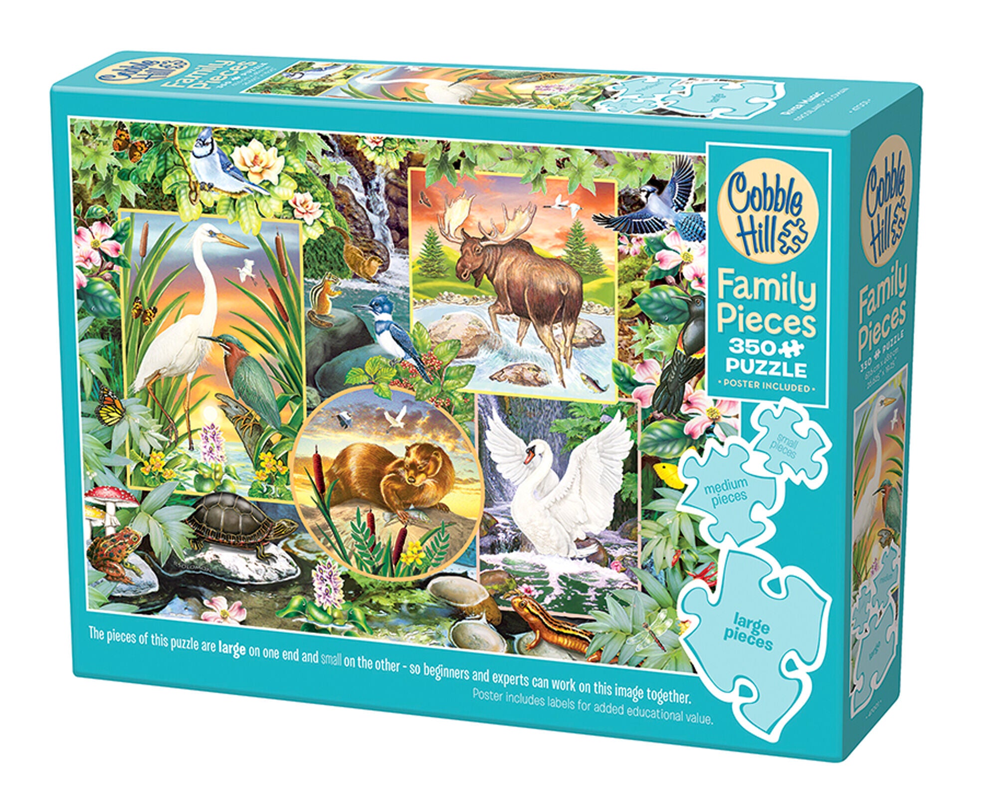 Puzzle 350 Magiczna rzeka 112673