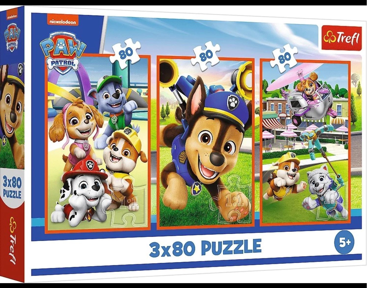 PUZZLE 3x80 - Psia zgraja