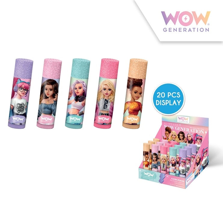 Balsam do ust aromatyzowany WOW mix wzorów WOW00011