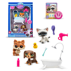 Littlest Pet Shop Spa z 3 figurkami seria 3 LPS00638