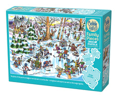 Puzzle 350 Hokejowe miasteczko 112687